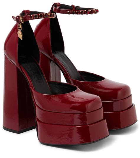 versace platform heels medusa.